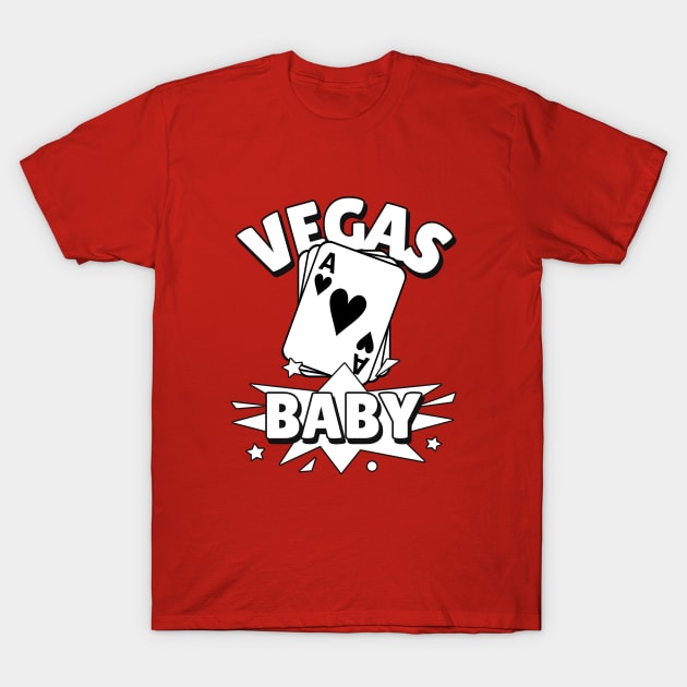 VEGAS Vacation Poker Game T-Shirt by SartorisArt1